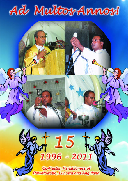 Rev. Fr. Tyronne Perera Anniversary